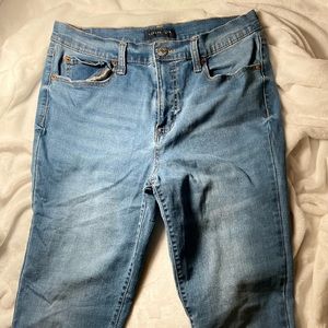Aeropostale, size 12, medium wash high rise jeggings